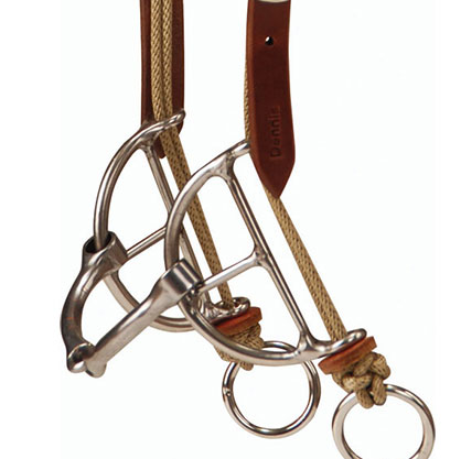 Sliding Gag Bit With Snaffle Mouthpiece Dennis Moreland Tack