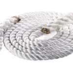 Nylon Lead Rope with Braided Loop