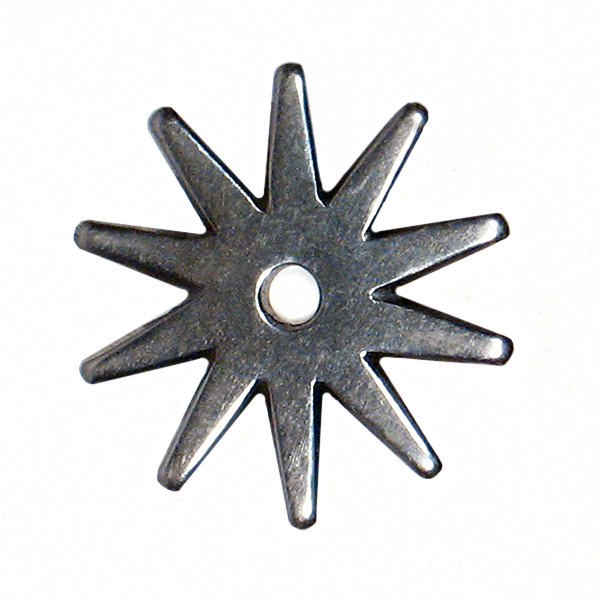 1 1 2 10 Point Sunburst Rowel R5 Dm Tack 1 1 2 10 Point Sunburst Rowel R5 Dm Tack